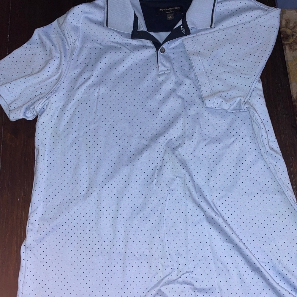 Mens Banana Republic Dress Polo